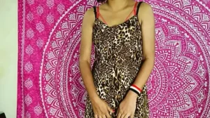 rekha wants to show you her new animal print dress 1733160128